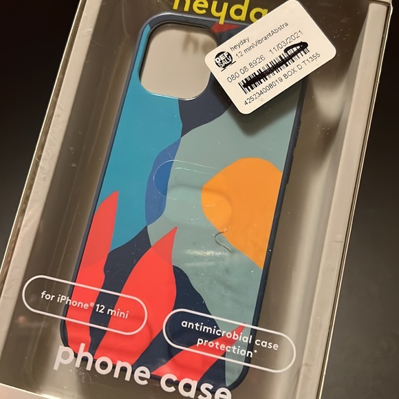 NIB iPhone 12 mini HEYDAY Colorful Phone Case - Picture 2 of 7